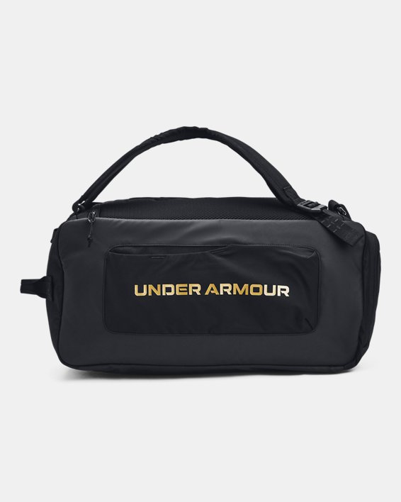 UA Contain Duo Small Backpack Duffle, Black, pdpMainDesktop image number 1